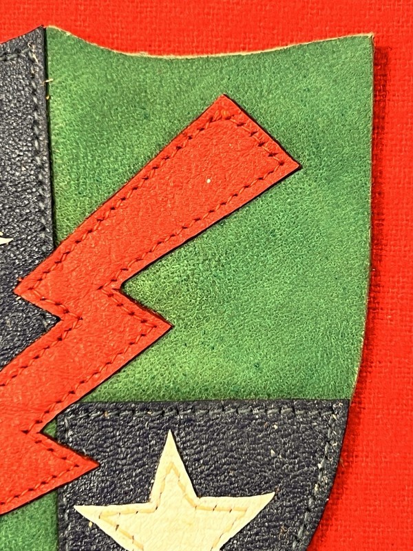 WWII LEATHER SSI PATCH "Merrill's Marauders / 5307th Comp. Unit" NEW gallery