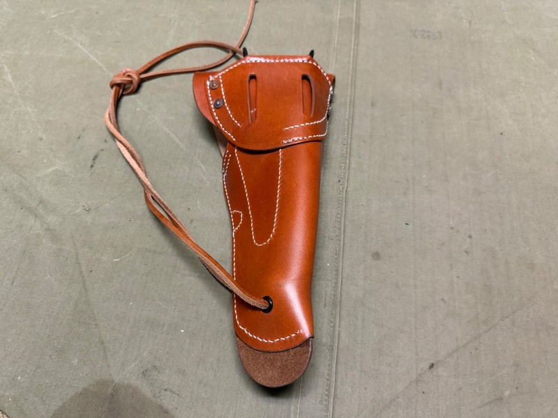 WWII US ARMY INFANTRY M1911 M1911A1 .45 PISTOL HOLSTER-LEFT HANDED gallery