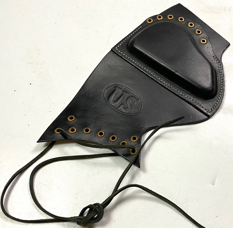 WWII US M1 M1C M1D GARAND SNIPER RIFLE BUTT STOCK CHEEK PAD "US" MARKED
