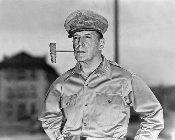 1945 World War II General DOUGLAS MACARTHUR Glossy 8×10 Photo Military Print