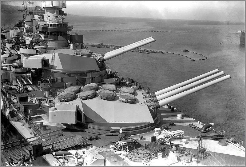 WW2 WWII Photo World War Two Italian Navy Battleship Roma Italy Regia Marina