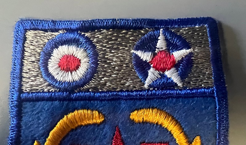 DESERT AIR FORCE SHOULDER FELT PATCH gallery