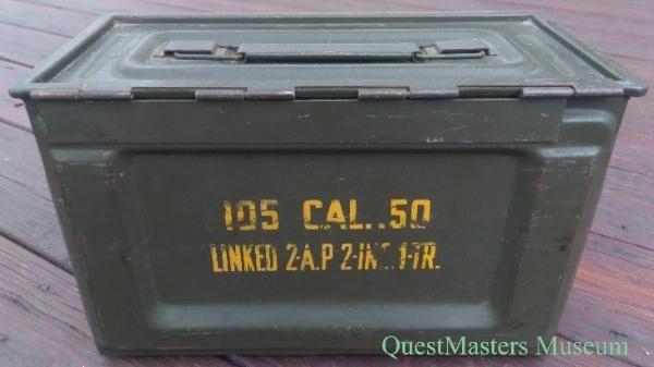 U.S. WWII .50 Cal. Ammo Box Stencil, - Stencil 013 gallery