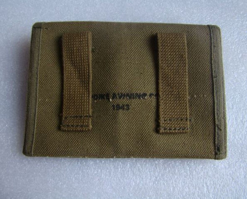 1PCS WWII WW2 US ARMY USMC FIRST AID 1943 CANVAS AMMO POUCH 1ST AID GEAR gallery