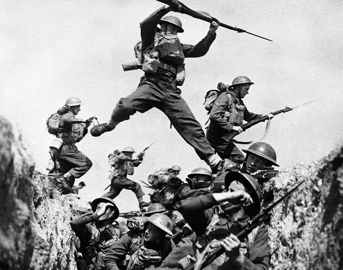 Members of the Black Watch Scottish Regiment 8″x 10″ World War II Photo 416
