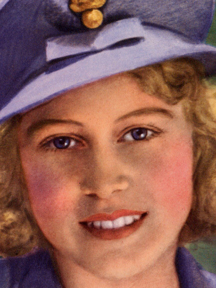 “H.R.H. The Princess Queen Elizabeth” 1941 Vintage Style WW2 War Poster - 18x24 gallery