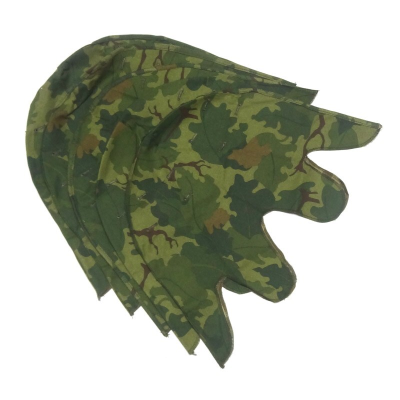 5 Pieces of Vietnam War US M1 Mitchell Reversible Helmet Cover Color Camo