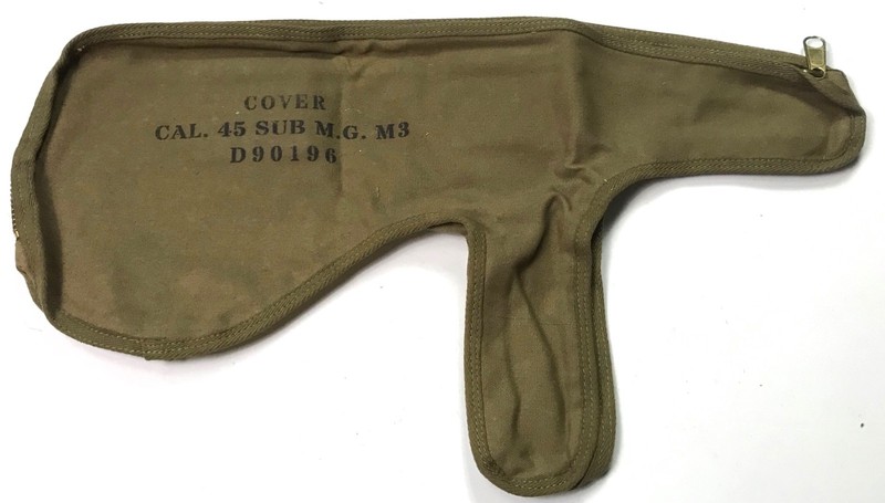 WWII US ARMY M3 .45 CAL GREASE GUN CARRY CASE COVER