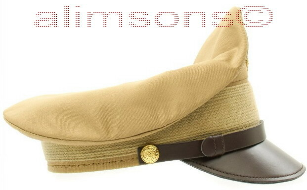 U.S. WWII Officer Visor Air force Crusher Cap in Summer Issue Khaki gallery
