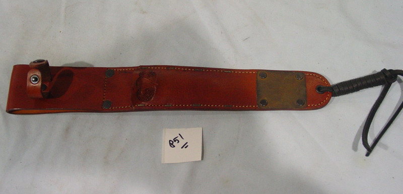 M6 Scabbard Repro WWII Kentucky Made Leather Airborne 101st 82nd M3 Knife