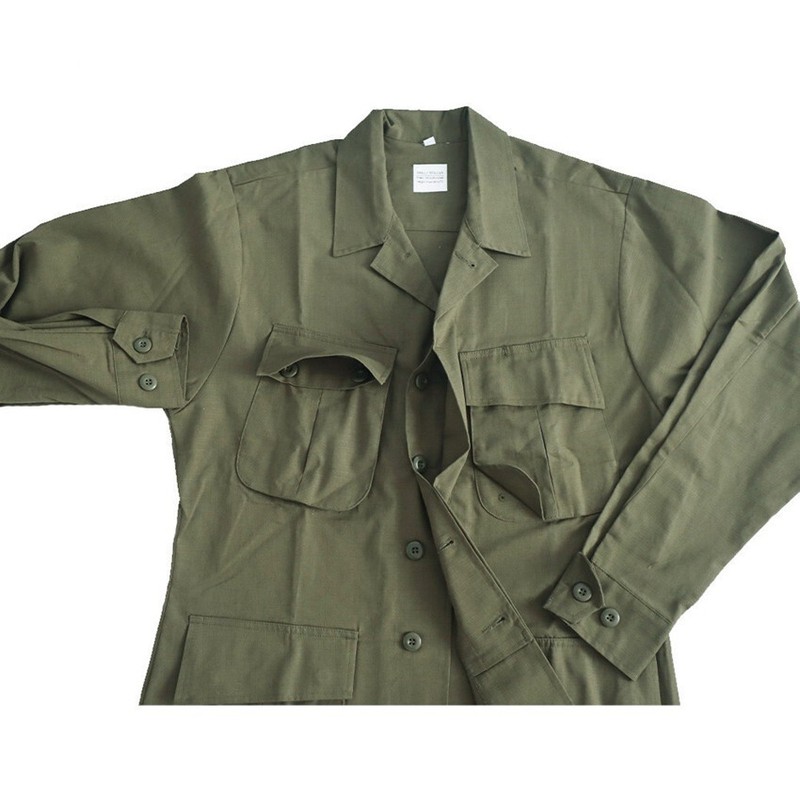 Vietnam war US TCU jacket and pants paratrooper uniform three generations of war gallery