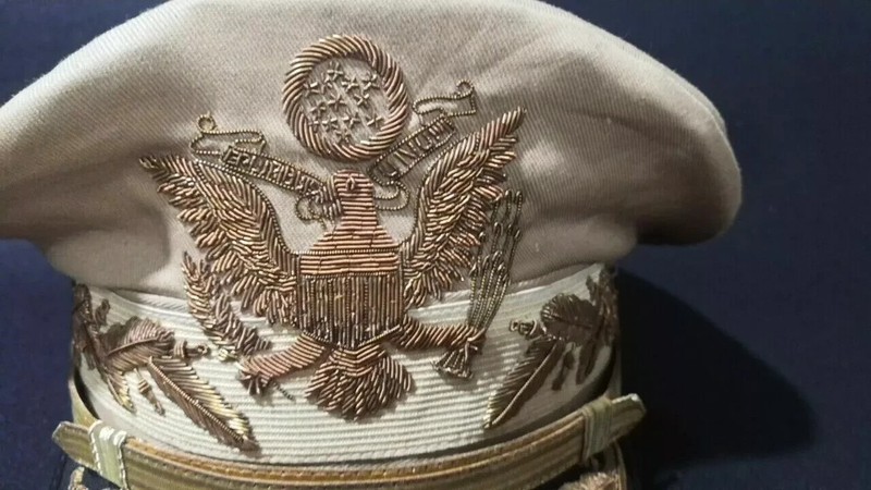 USA Army General Douglas Macarthur Authentic Uniform Khaki Quality Hat/cap gallery