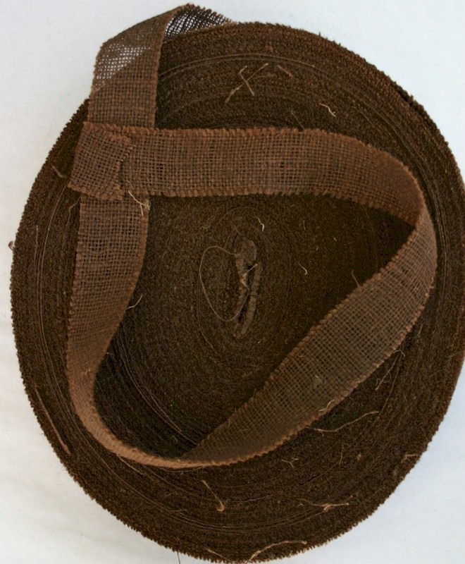 ALLIED WW11 BURLAP SCRIM – BROWN Sold by the yard (B-55 )