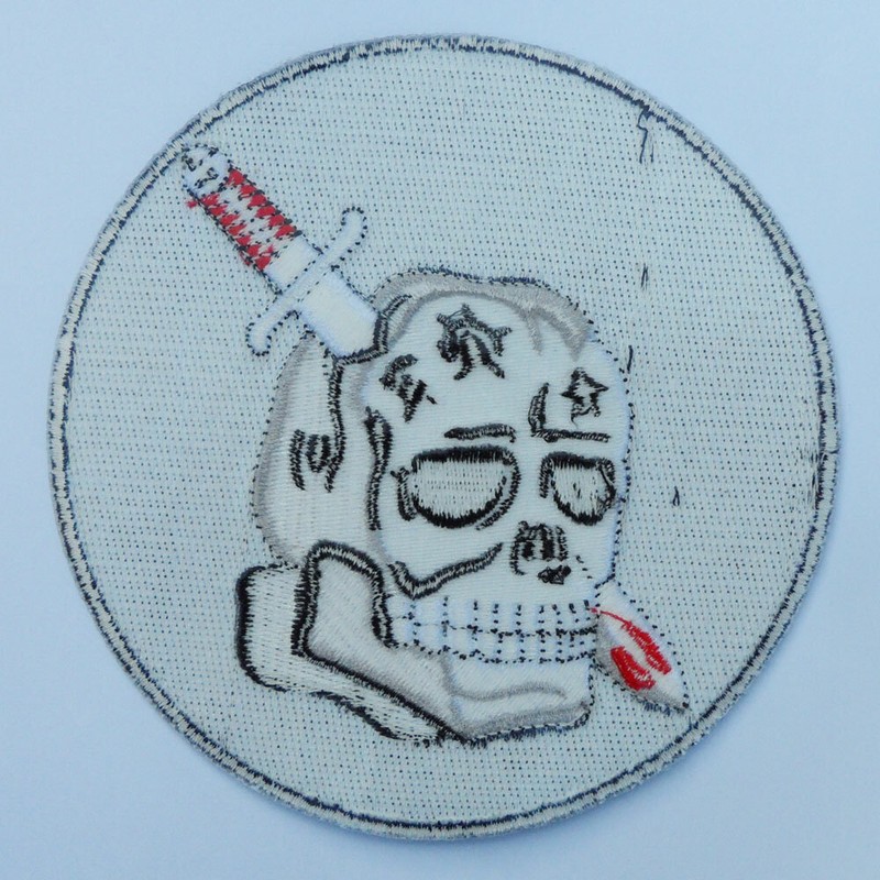 WWII US Army Air Force 363rd Fighter Squadron Patch Embroidered Skull Patch gallery