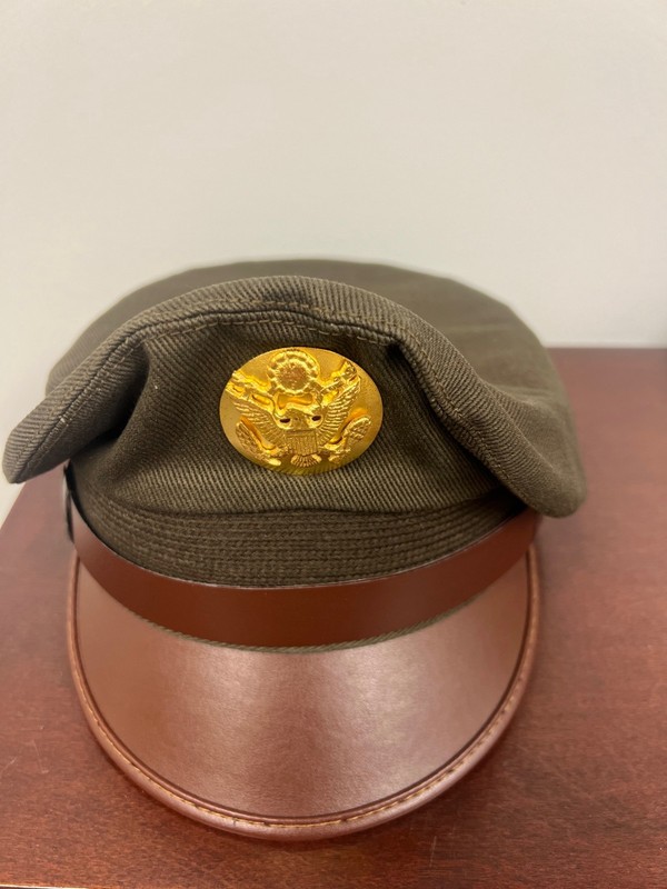 WW2 US American USAAF Army Military General Officers Crusher Visor Hat Cap A/S/A