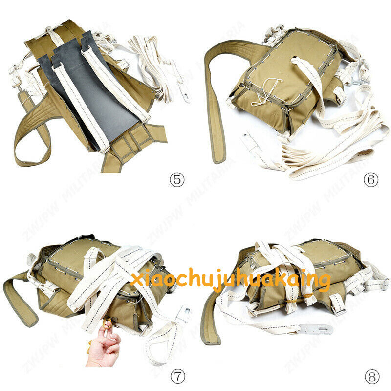 WW2 US Army Replica T-5 Airborne Parachute Bag Paratroopers Backpack IN STOCK gallery