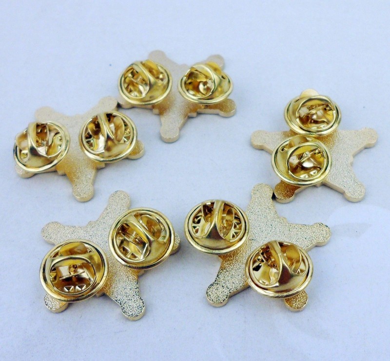 FIVE US SECRET SERVICE METAL MINI CHEST PIN BADGE SHIRT LAPEL PIN OUTDOOR gallery