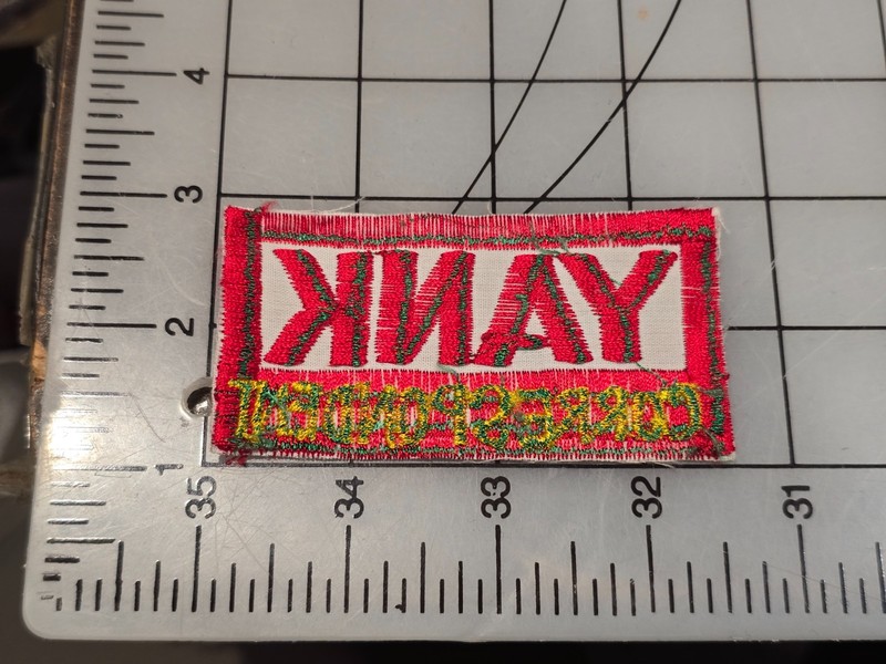 Reproduction WW2 US Army YANK Magazine Correspondent Patch 4406 gallery