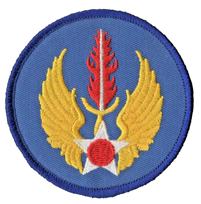 US Army 2.5″ Patch USAAF Air Forces in Europe Star Sword WWII Iron On Unused NEW