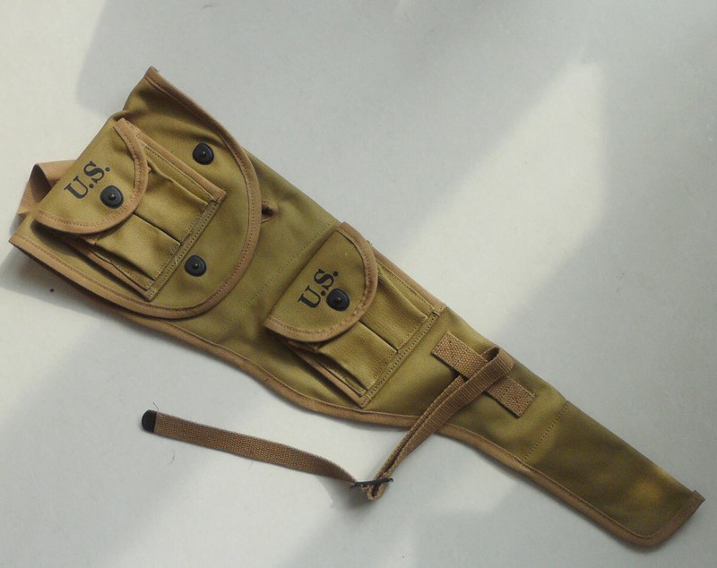 WWII U.S. M1A1 Carbine Canvas Cover M1A1 M1 Carbine Bag Folding Bag