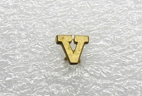 Military Medal & Ribbon 3/16″ Bronze Valor Attachment “V” Device