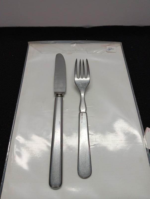 U.S.N silverware 1940s fork & knife gallery