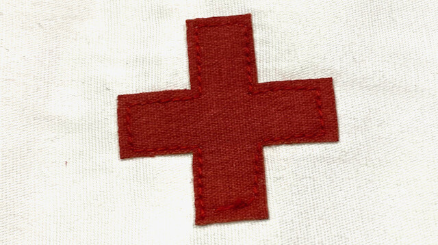 WWII US MEDIC SLEEVE ARM BRASSARD gallery