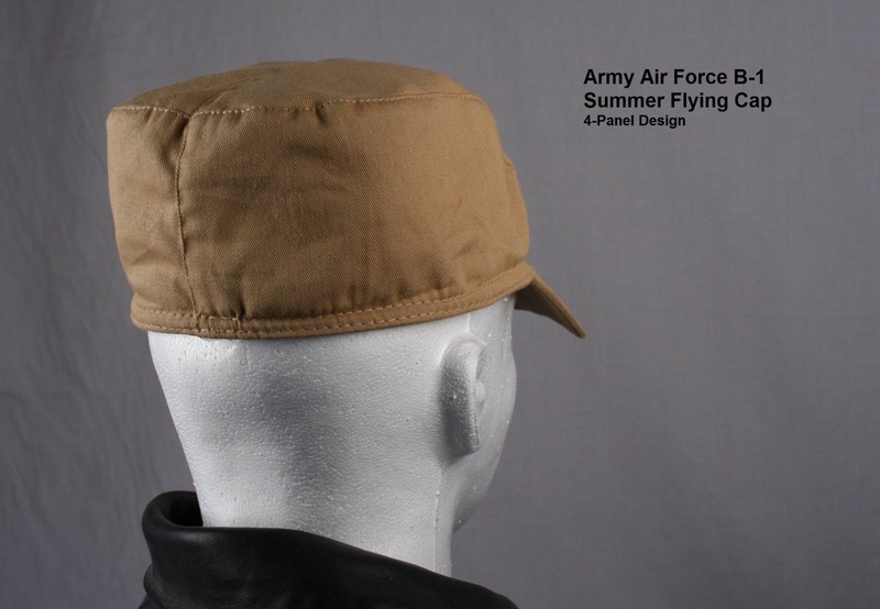 Army Air Force B-1 Cap, Summer Flying Cap, 100% cotton, B-1 WW2 cap XXL gallery