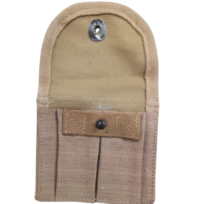 WW2 US Army 1943 M1 Carbine Double Butt Stock Pouch-Combo Khaki & OD Green gallery