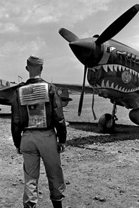 American pilots flying tigers WW2 Photo Glossy 4*6 in L006