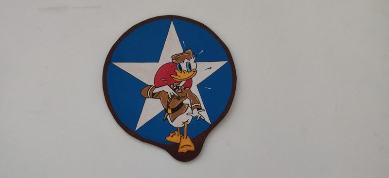 WW2 Air Corp Donald Duck Aviation Cadet “leather” Jacket Patch