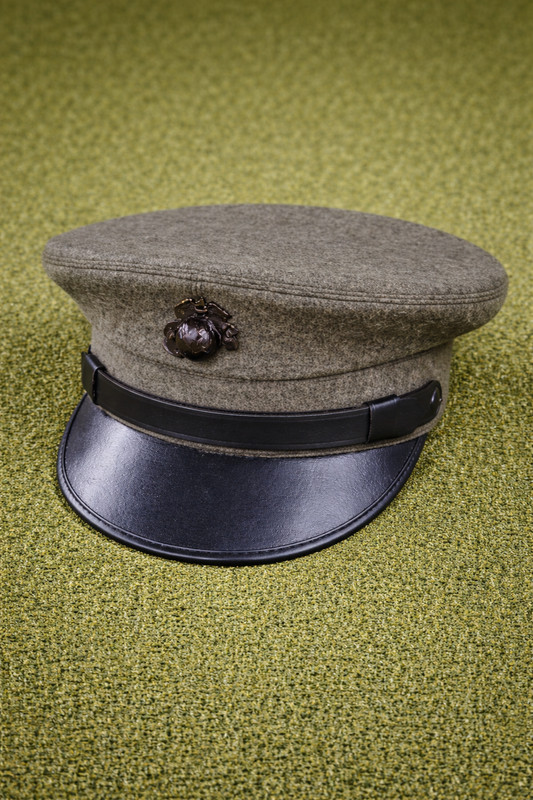 US USMC Crusher Millitary Cap Marines Army officer Dress Hat All sizes gallery