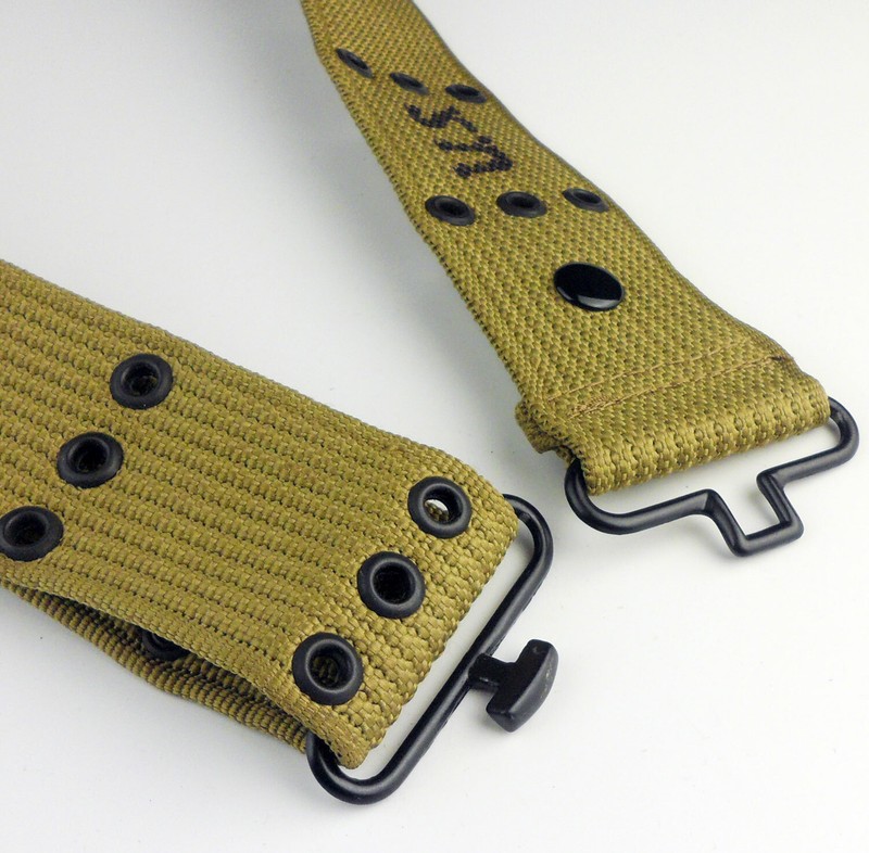 WWII US Army M1936 Suspenders Strap M1936 Belt Field Gear Canvas gallery