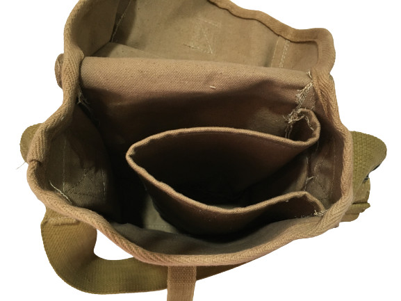 WWII US GP M1 AMMO GENERAL PURPOSE EQUIPMENT CARRY BAG KHAKHI gallery