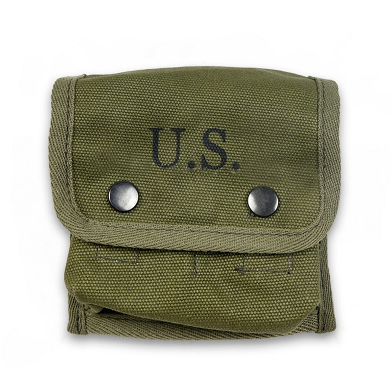 US ARMY M2 JUNGLE FIRST AID KIT POUCH M1945 OUTDOOR FIELD FIRST-AID KIT