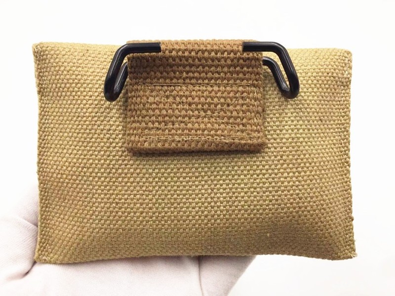 WW2 American M1942 First Aid Kit Pure Small Bag With Wide Woven Strap With Hook gallery