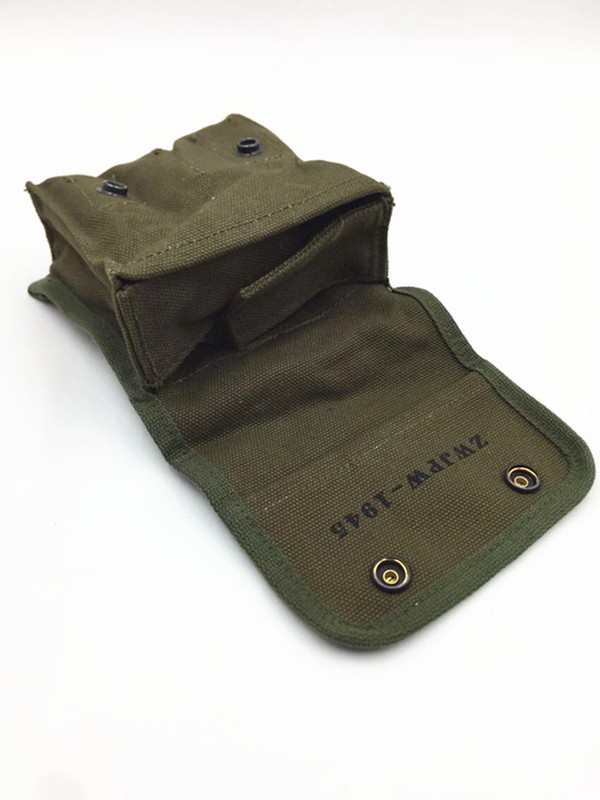 WW2 US ARMY M2 JUNGLE FIRST AID KIT POUCH OUTDOOR FIELD FIRST WITH RED CROSS gallery