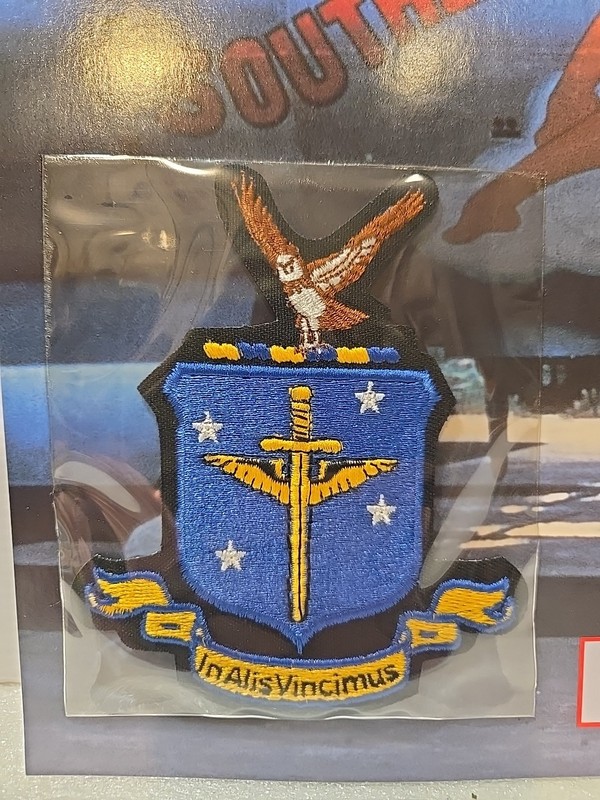 WWII Emblems Of Air War Patch 19th Bombardment Group  "In Alis Vincimus" gallery