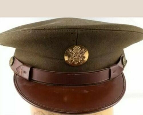 USA Army Cap - ARMY ENLISTED MEN VISOR Cap Hat Replica