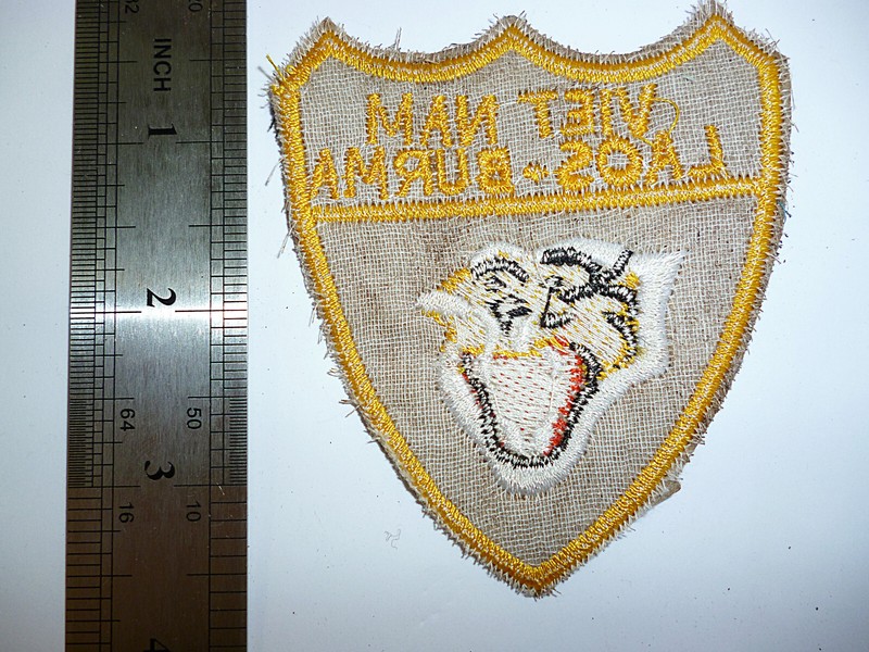 Flight Patch - USAAF - FLYING TIGERS - Burma - Laos - Viet Nam - WWII - B.601 gallery