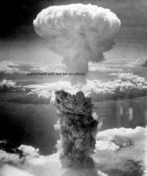 Atomic Bombing of Nagasaki on August 9, 1945 8"x 10" World War II WW2 Photo #100