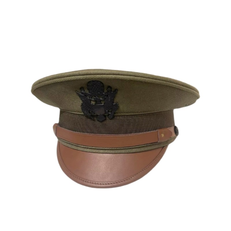 M1912 US Army Officer Visor Cap Hat Reproduction All Size Available gallery