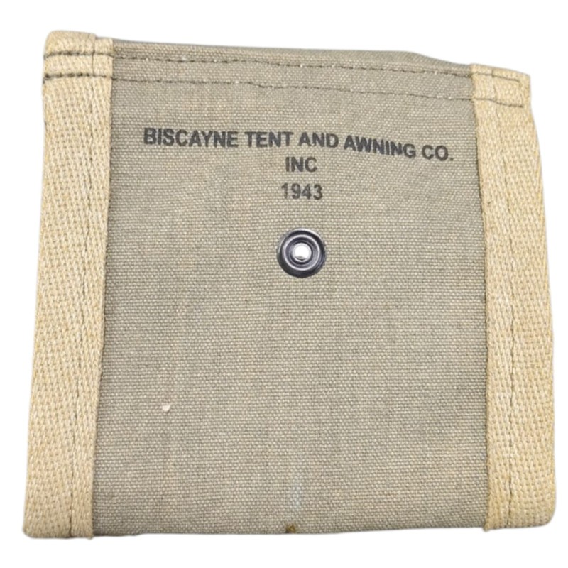 U.S WW2 M1 Carbine Buttstock Magazine Pouch WWII Ammo Pouch OD Green gallery