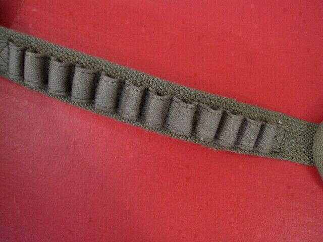 WWII US Army M3 Style OD Canvas Shoulder Holster - S&W Victory .38 Rev. - Repro gallery