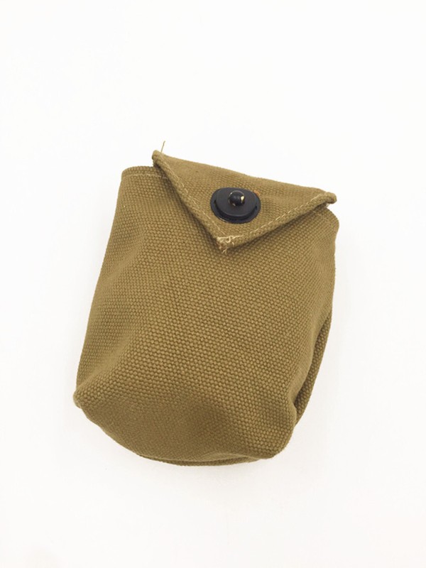 WW2 WWII US Army M1 RIGGER POUCH Garand Ammo Bag Mag Pouch Canvas KHAKI gallery