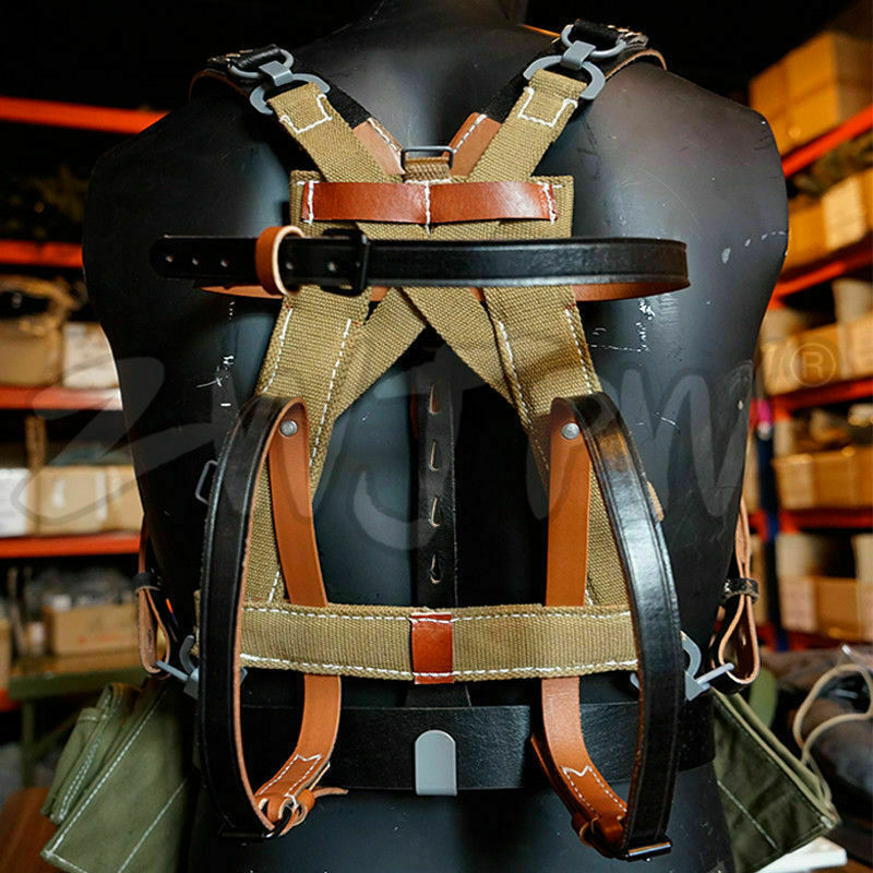 WW2 GERMAN ARMY M1931 CANVAS KNAPSACK SOLDIER EQUIPMENT SUSPENDER A-FRAME