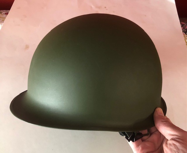 Reproduction WW2 Steel Helmet with strap