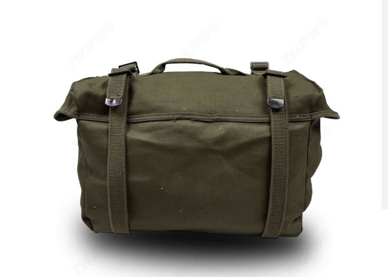 WWII US Army Military M1945 Knapsack Field Bag Canvas Backpack-1375 gallery