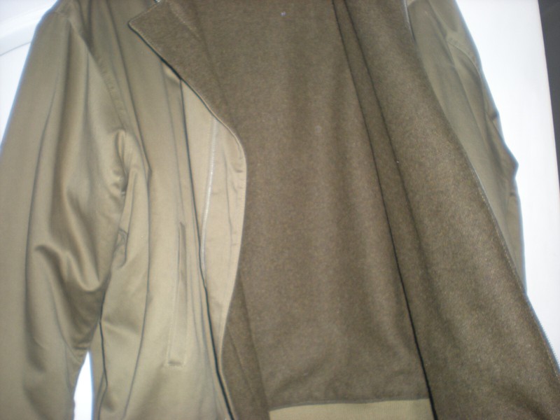 WW2 Armor/Tanker Jacket 2nd Pattern Size 52 REPLICA SEMS WINTER COMBAT JACKET gallery