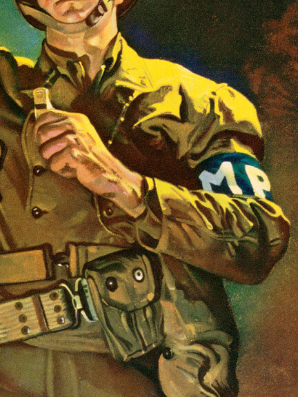 “The Corps of Military Police” 1942 Vintage Style World War 2 Poster - 24x32 gallery